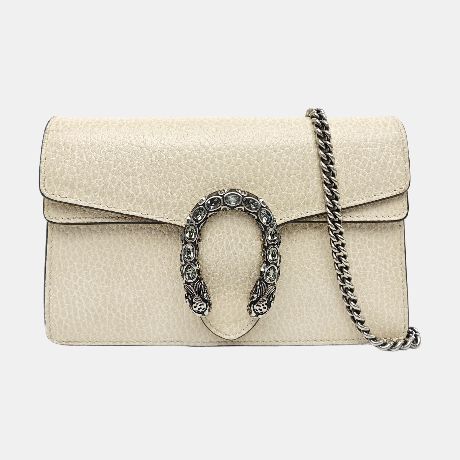 Dionysus Super Mini Calfskin Beige
