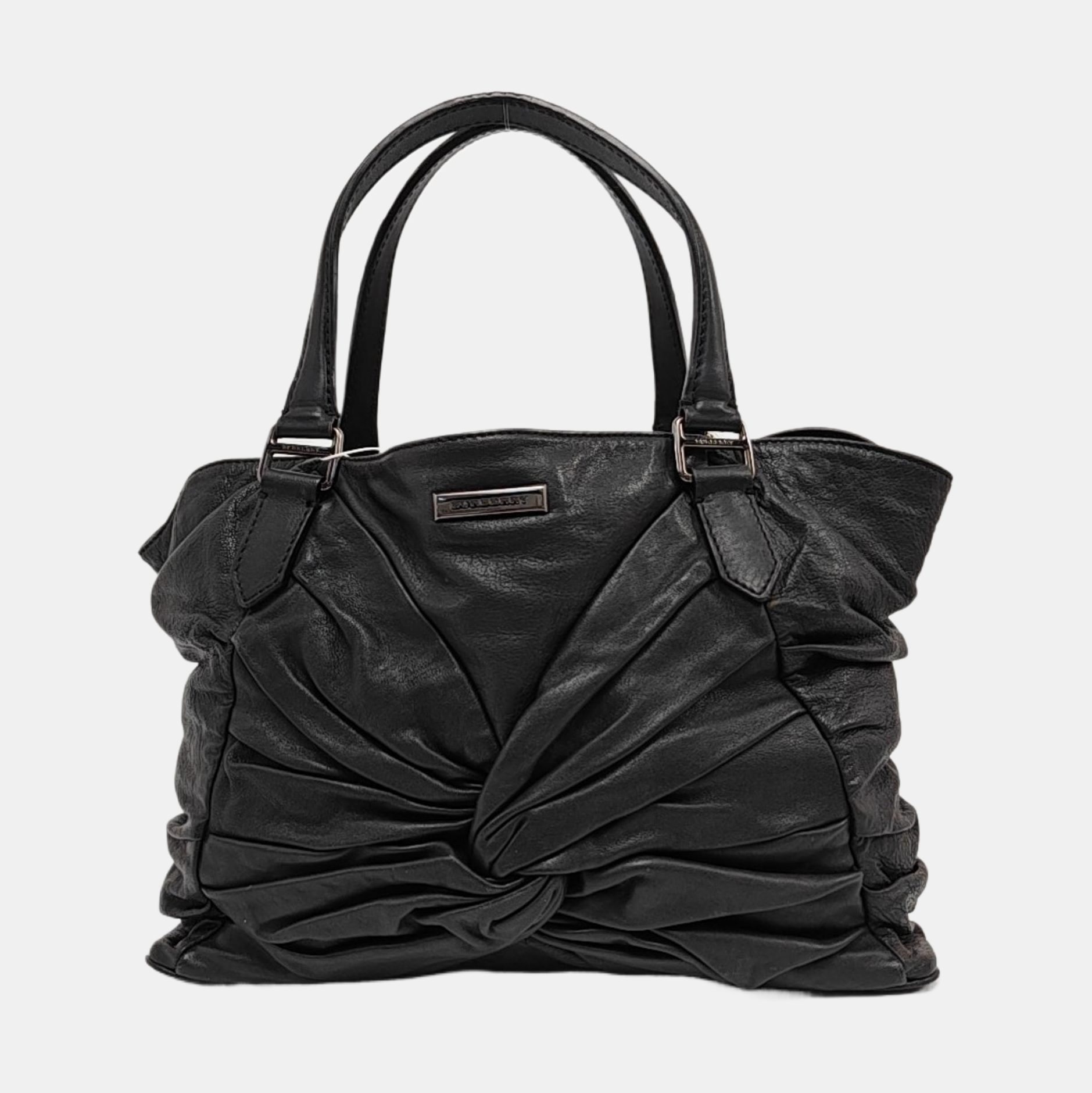 Calfskin Tote Bag Black