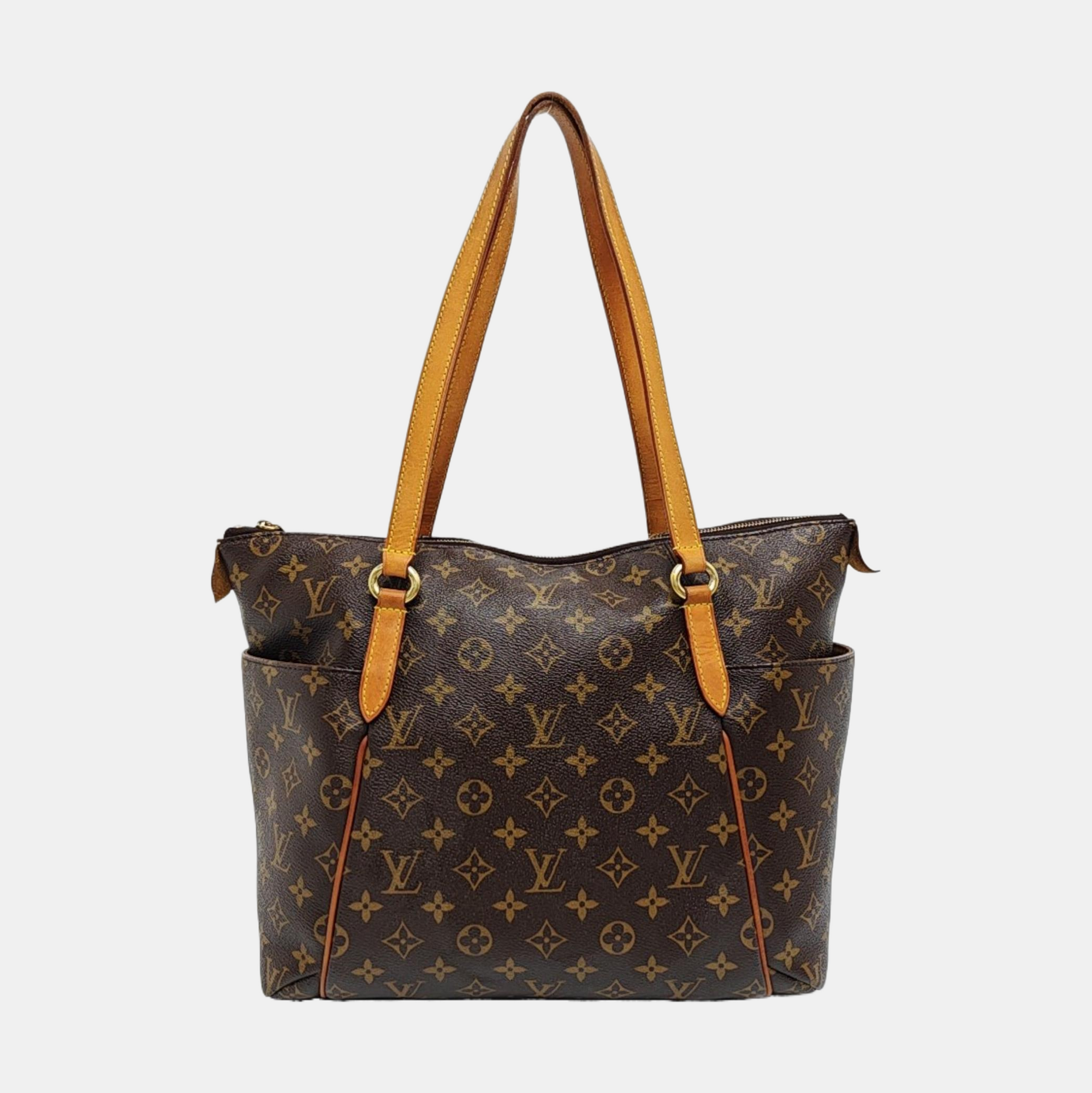 TOTALLY MM Monogram Coated Canvas Brown