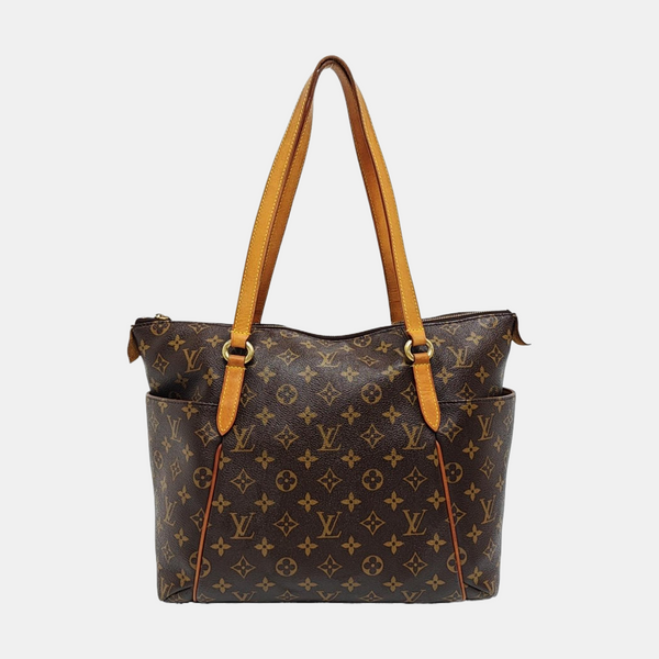 TOTALLY MM Monogram Coated Canvas Brown