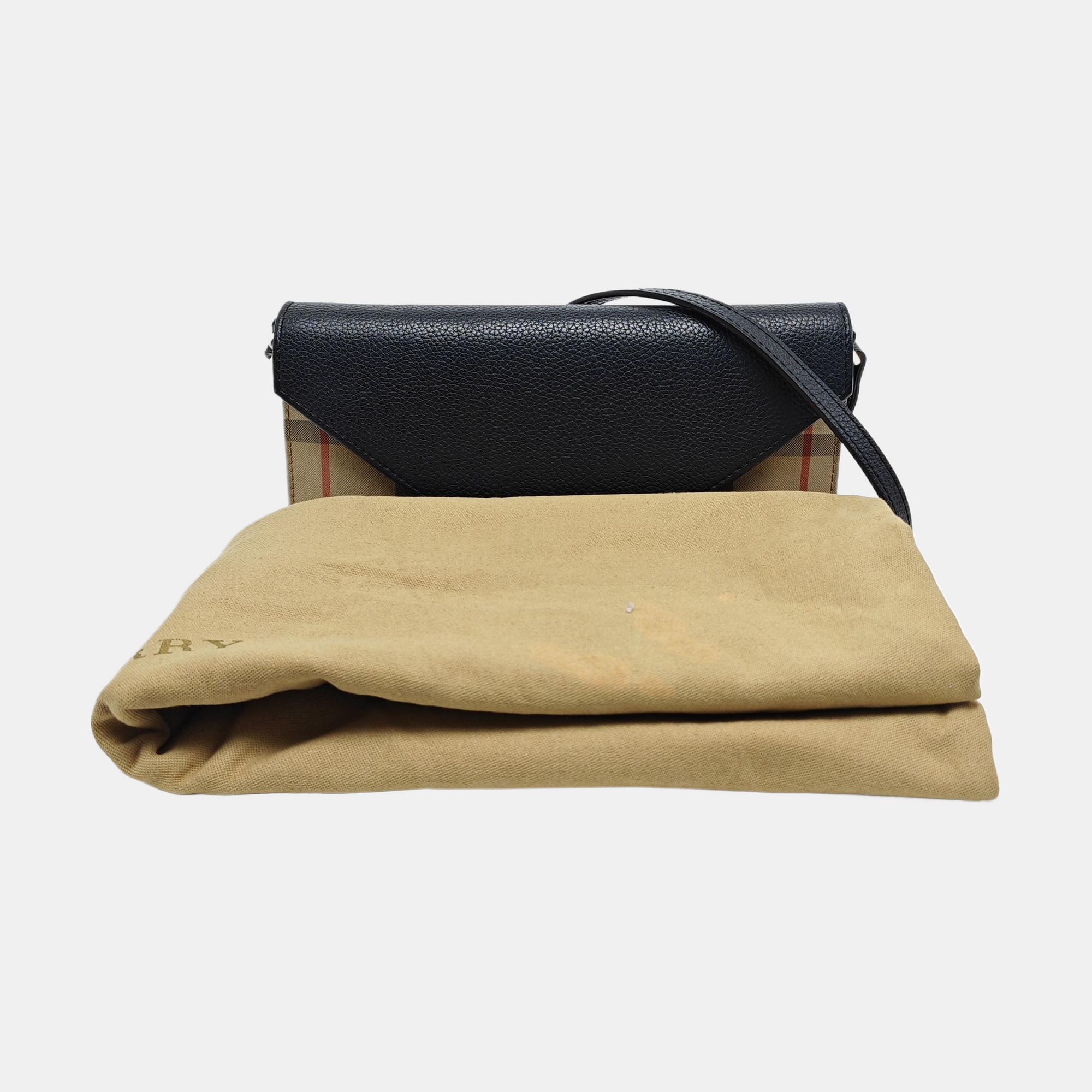 Canvas Shoulder Bag Black