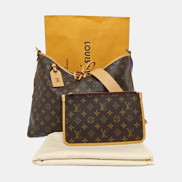 CARRYALL MM Monogram Coated Canvas Brown