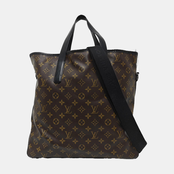DAVIS Monogram Coated Canvas Brown