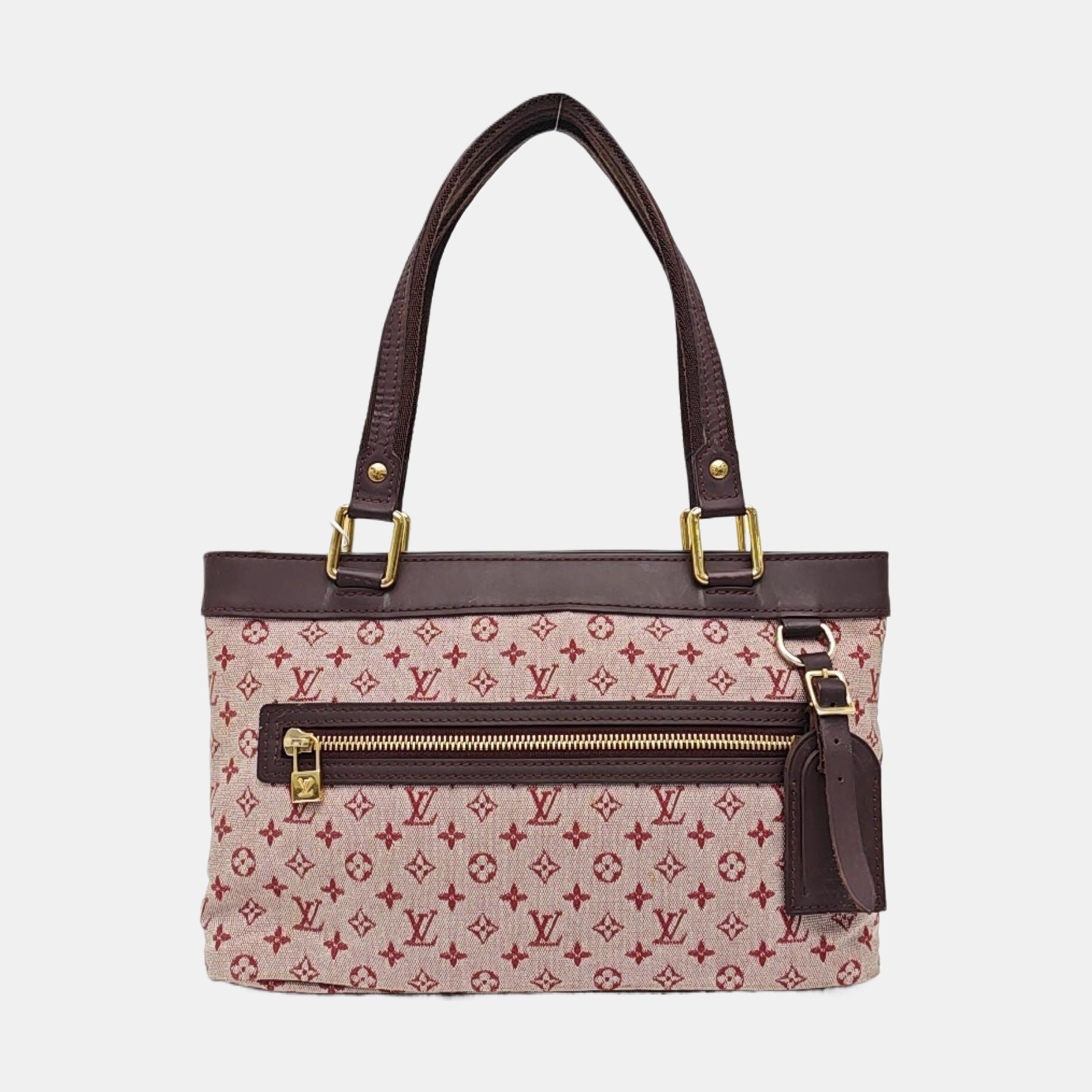 LUCILLE PM Monogram Canvas Pink