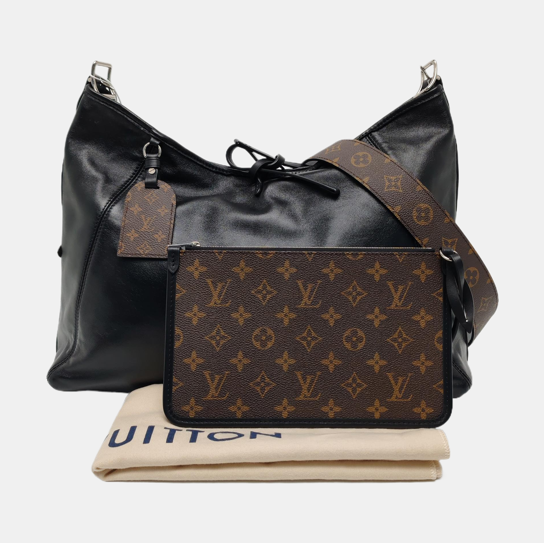 CARRYALL MM Monogram Lambskin Black