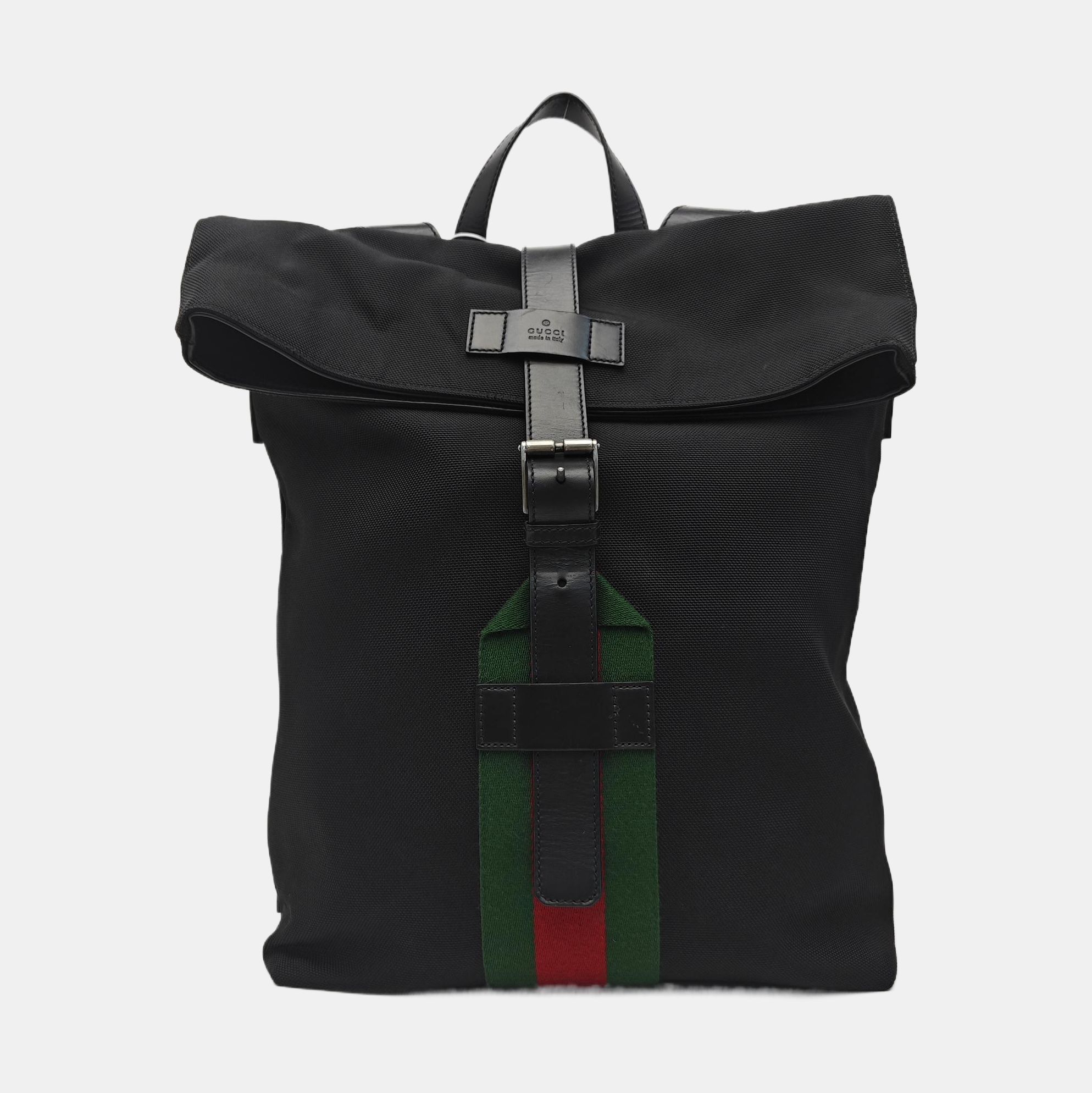 Fabric Backpack Black