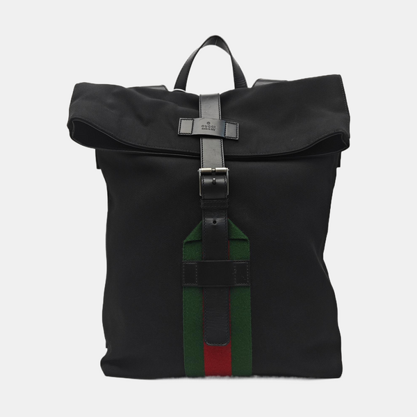 Fabric Backpack Black