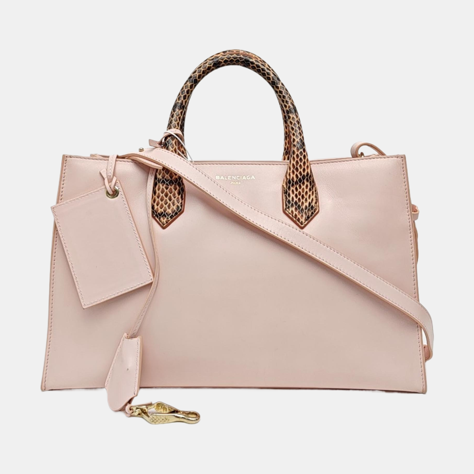 Work S Calfskin Pink