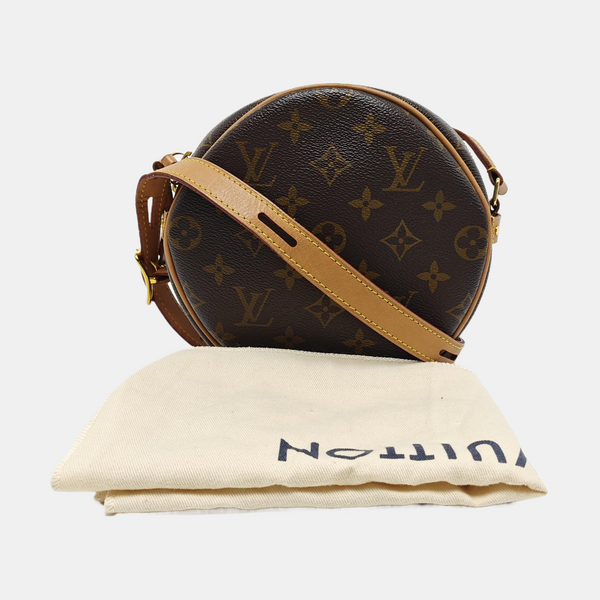BOITE CHAPEAU PM Monogram Coated Canvas Brown