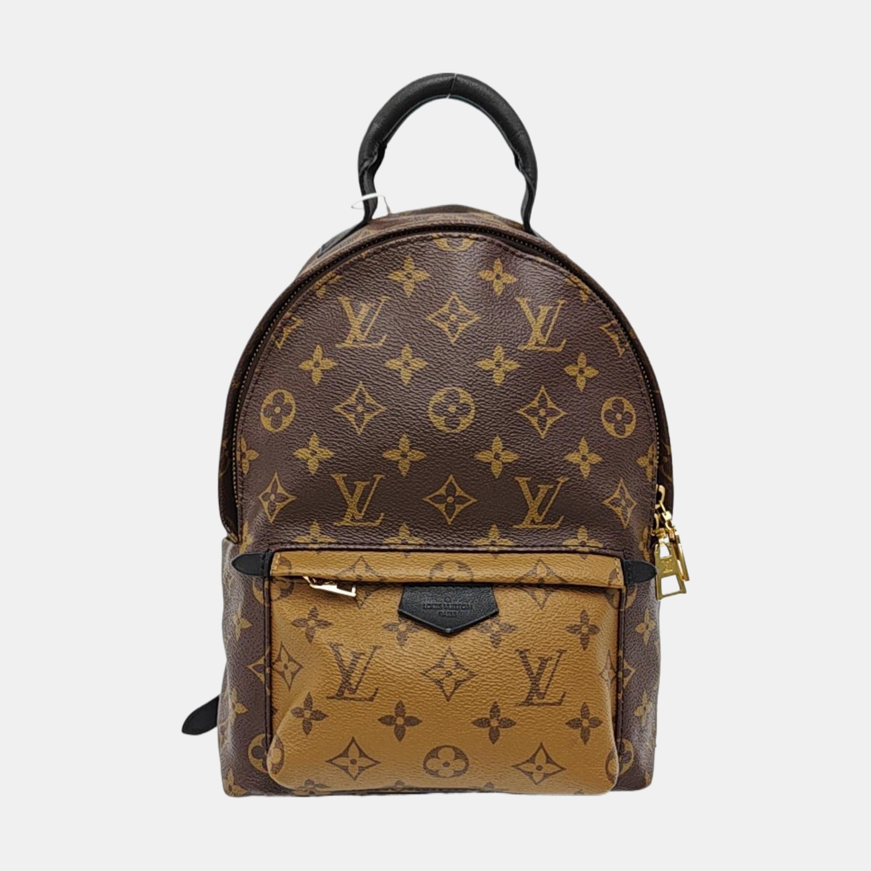PALM SPRINGS PM Monogram Coated Canvas Brown
