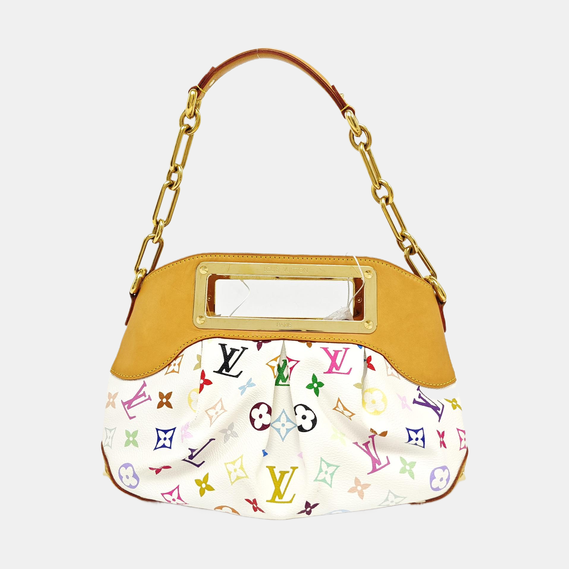 LV × TM JUDY PM Monogram Coated Canvas White