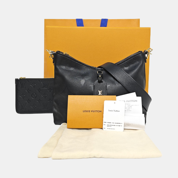 CARRYALL PM Monogram Calfskin Black