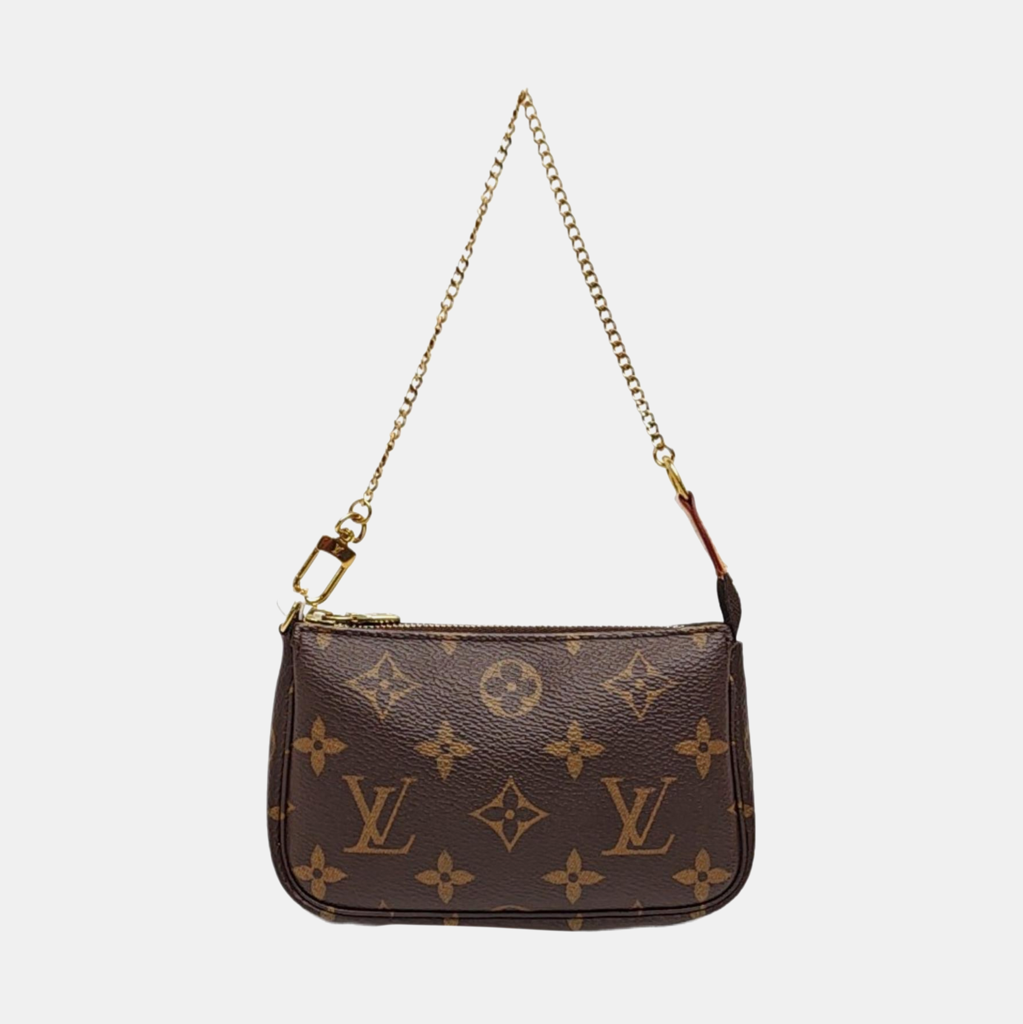 ACCESSOIRES Mini Monogram Coated Canvas Brown
