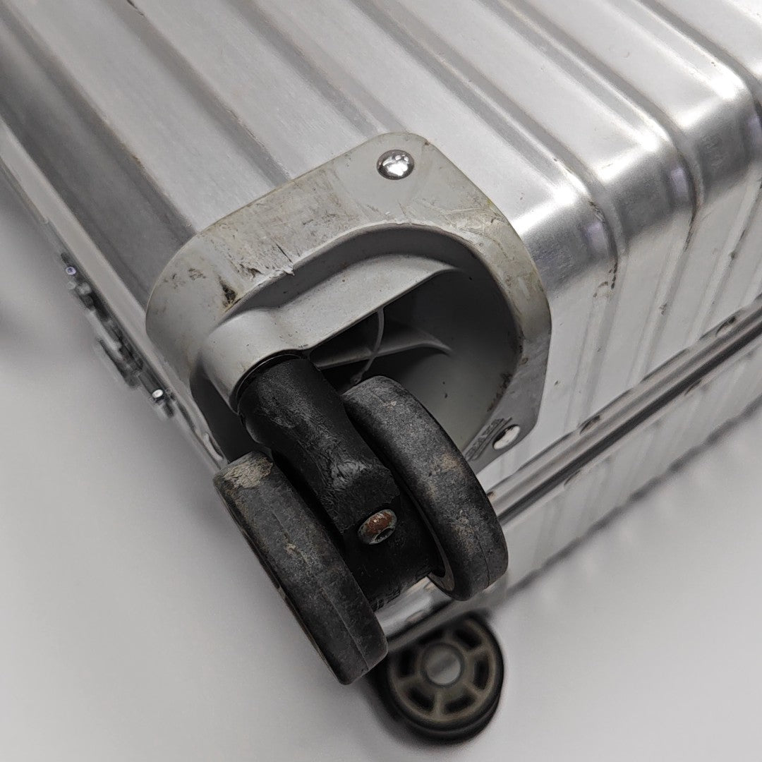 Special Material Luggage Silver