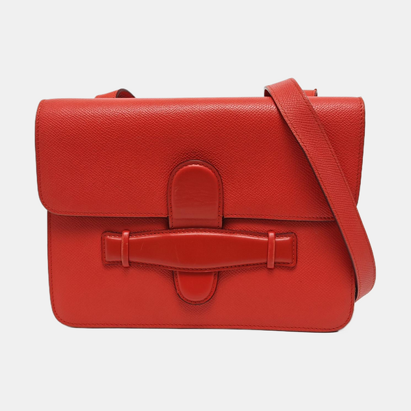 SYMMETRICAL Calfskin Red