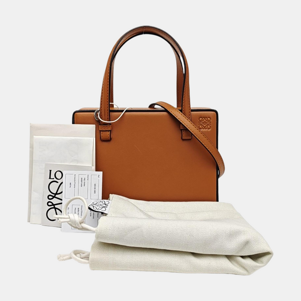 Postal Small Calfskin Brown
