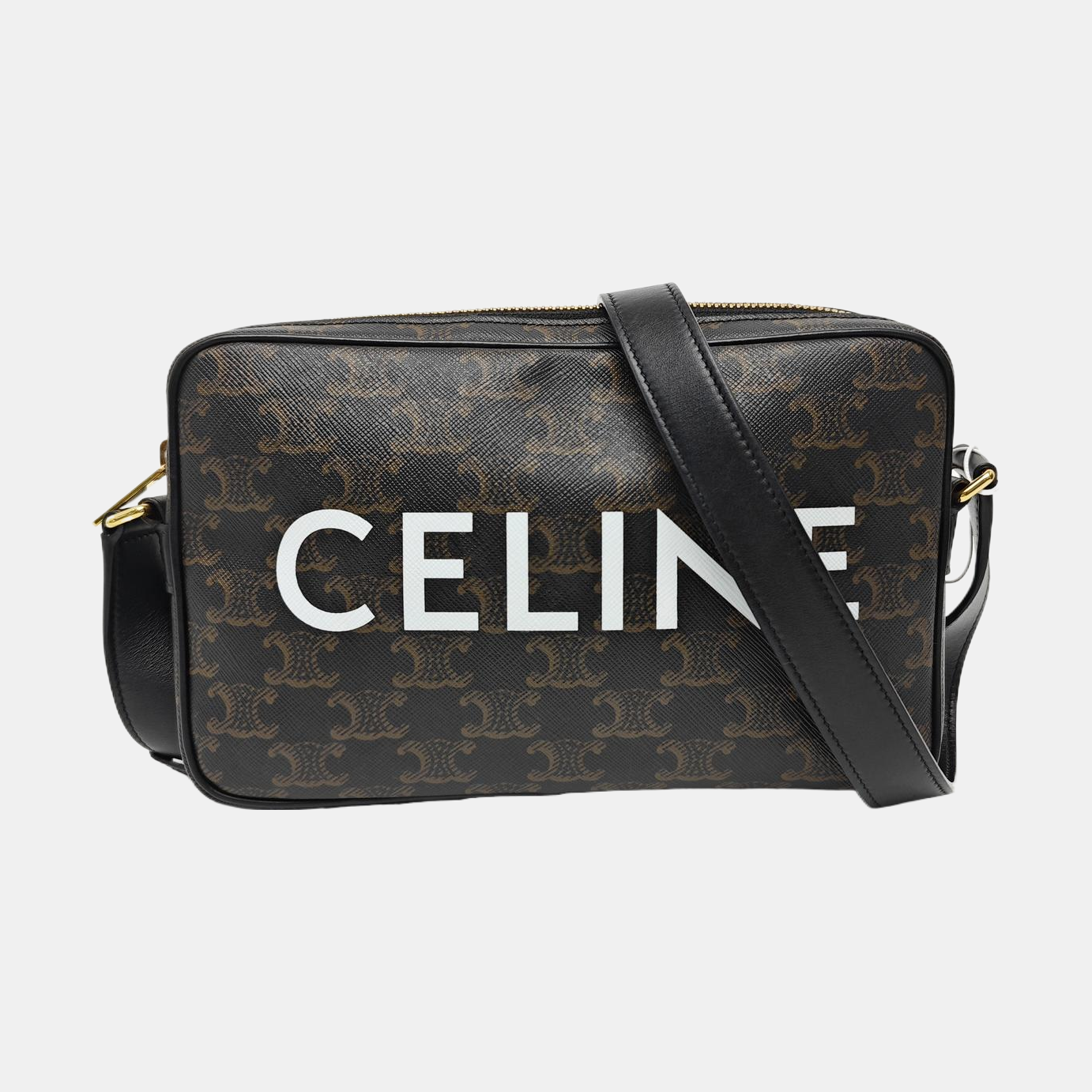 TRIOMPHE Medium Coated Canvas Black