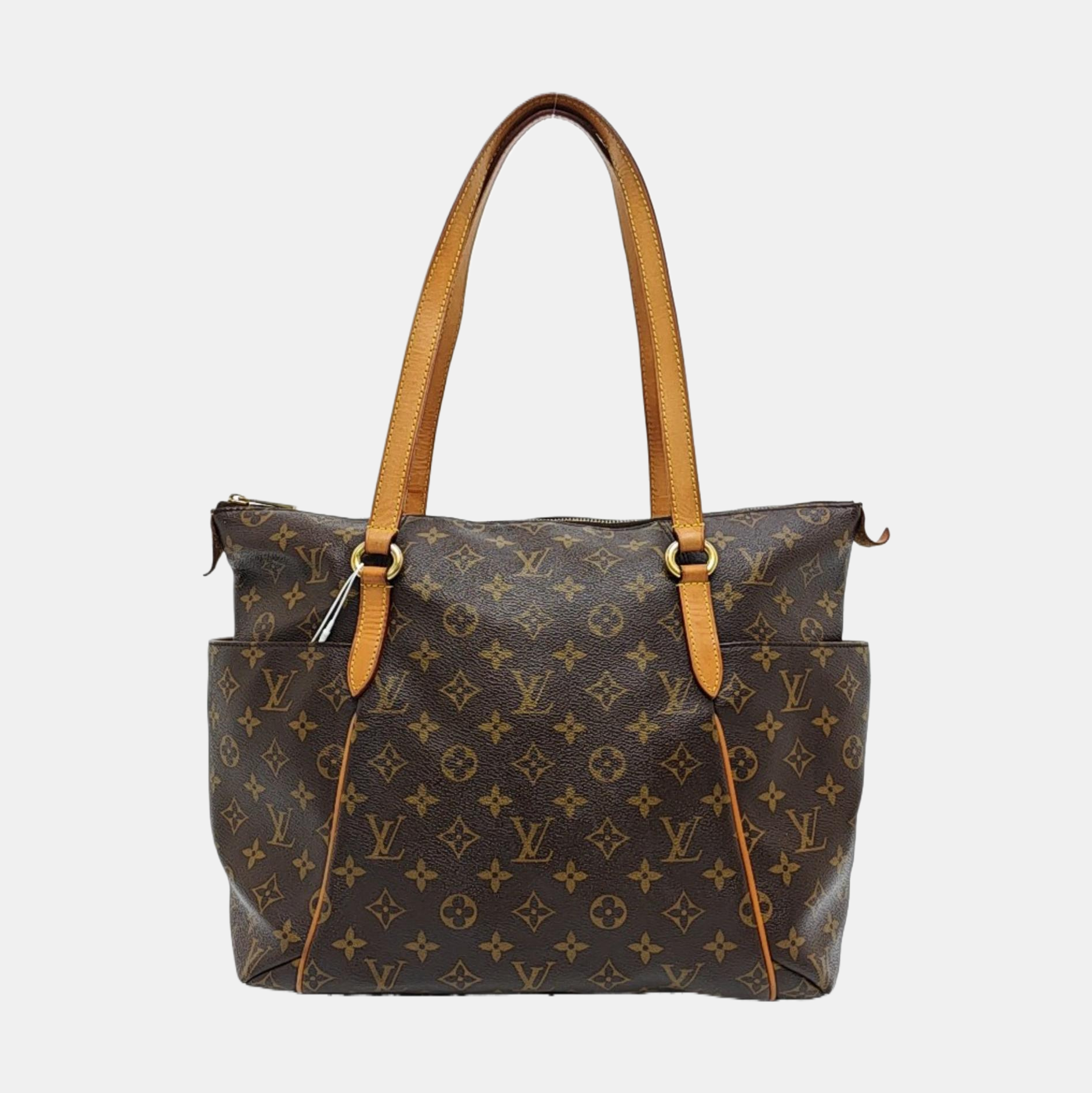 TOTALLY MM Monogram Coated Canvas Brown