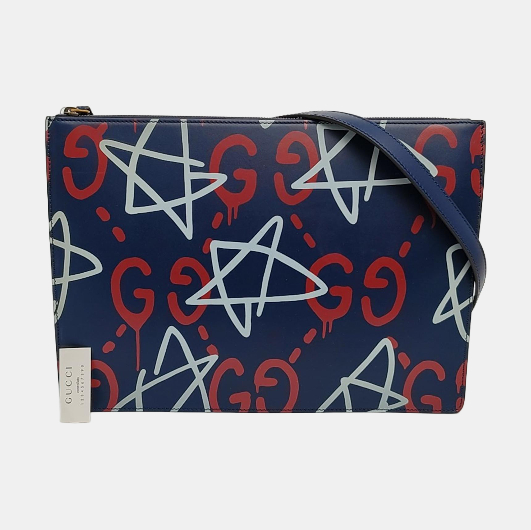 Calfskin Shoulder Bag Multicolor