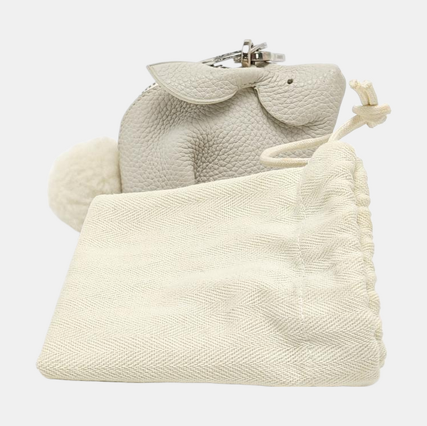 Animals Calfskin White Coin Purse
