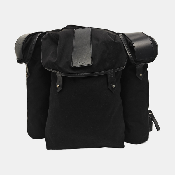 Nylon Backpack Black