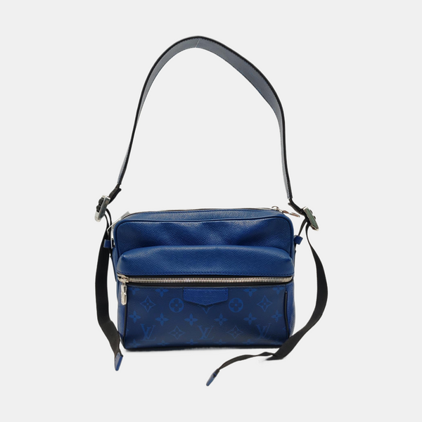 OUTDOOR PM Monogram Coated Canvas Blue