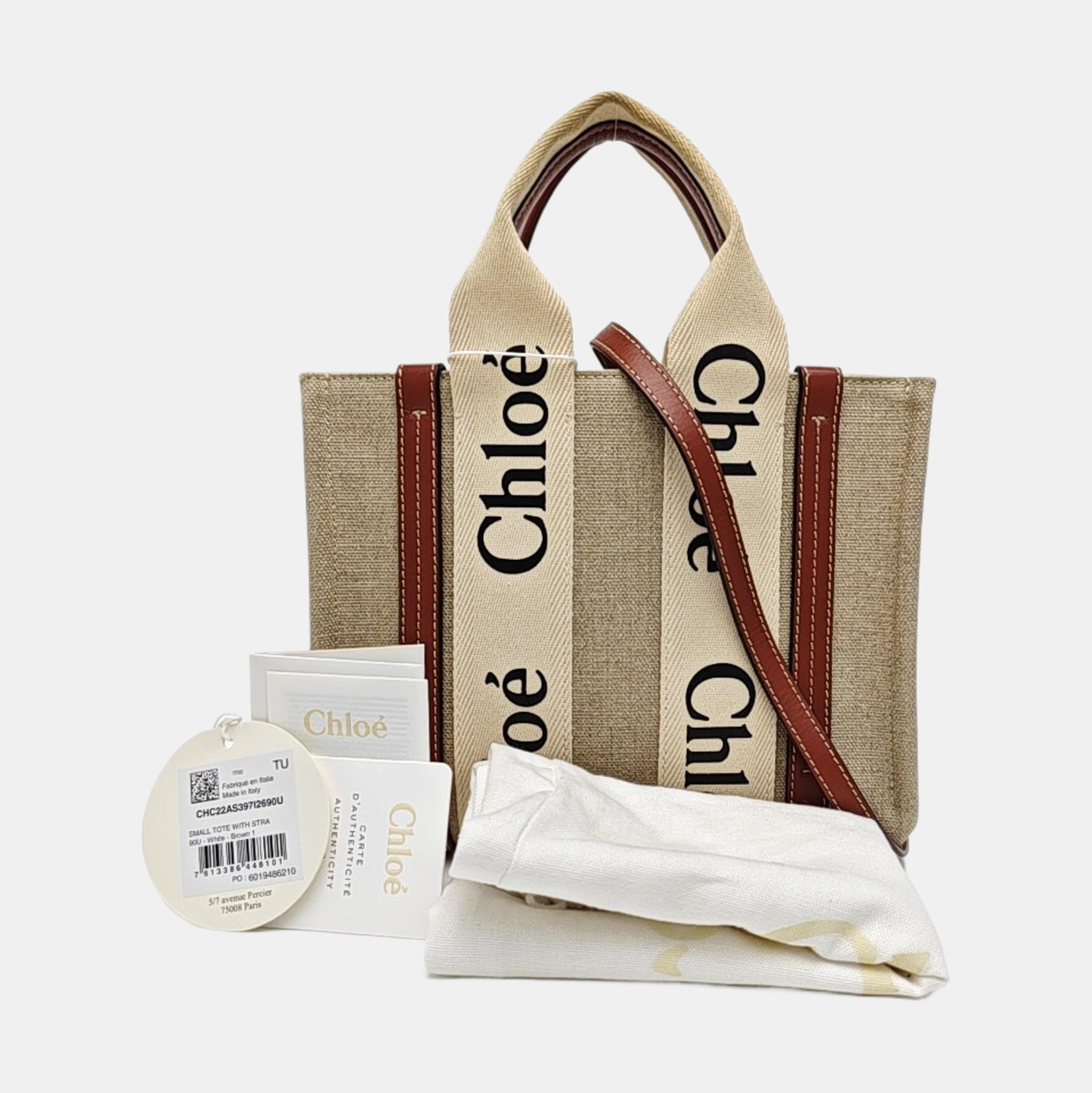 Woody Small Canvas Beige