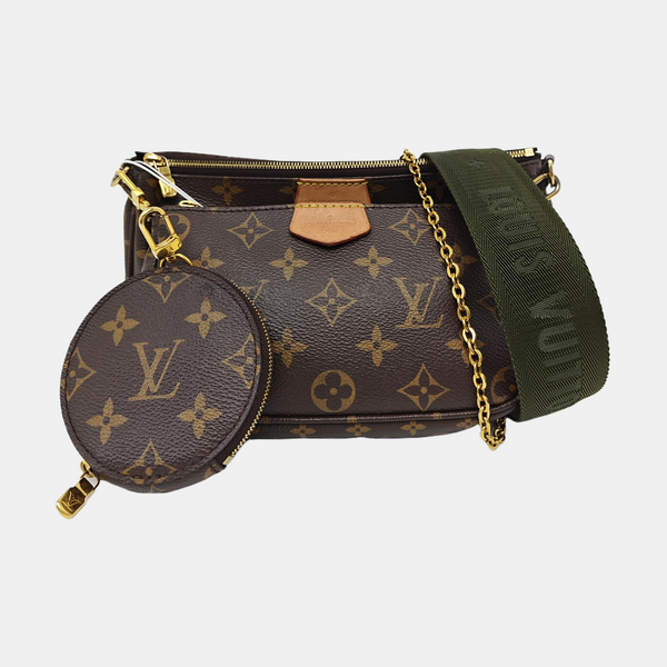MULTI Monogram Coated Canvas Brown