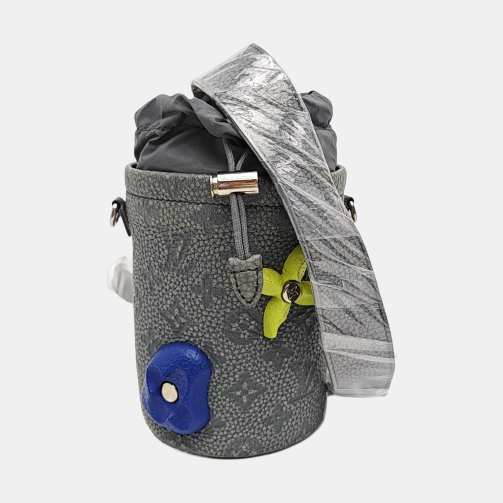 CHALK Monogram Calfskin Blue