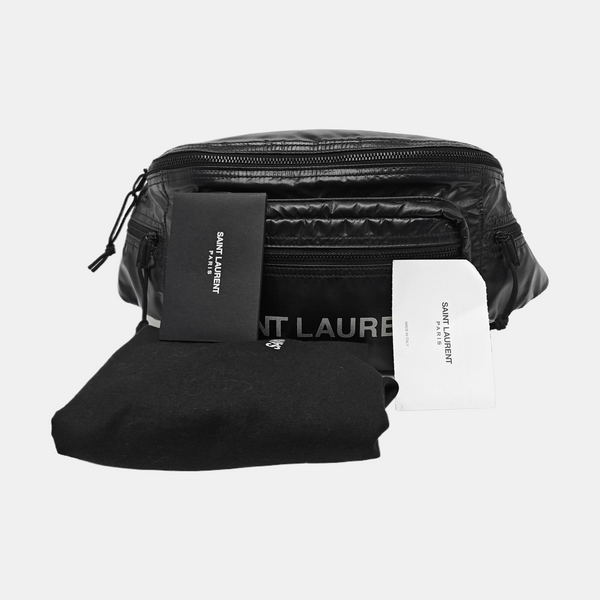 Calfskin Belt Bag Black