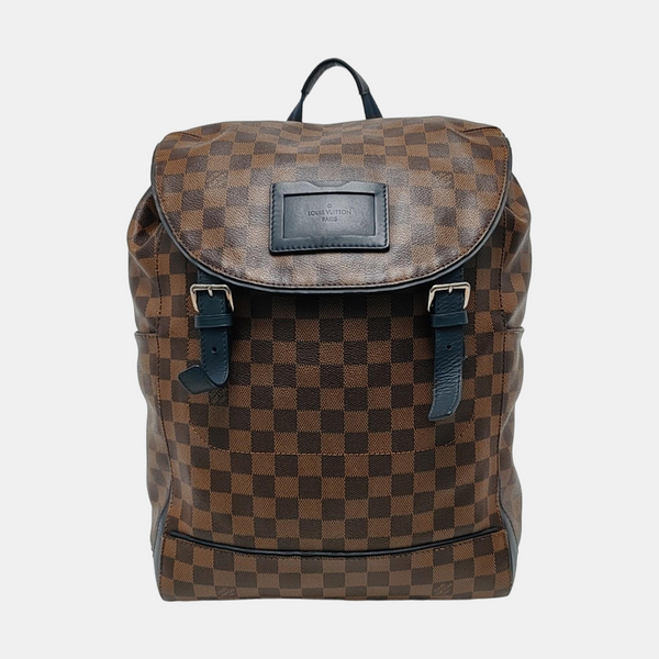 Damier Ebene Coated Canvas Brown