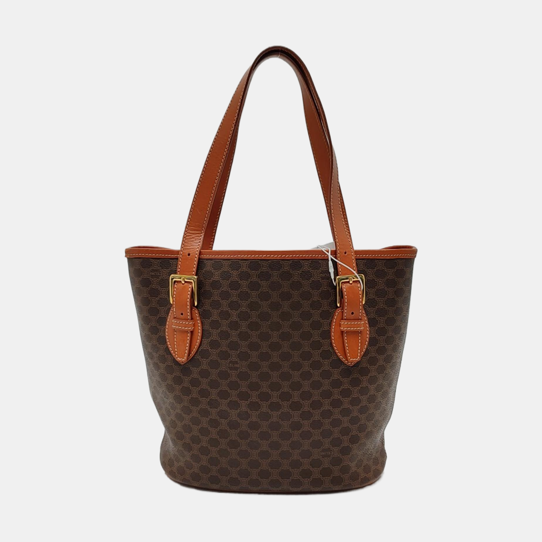 MACADAM TOTE Coated Canvas Brown