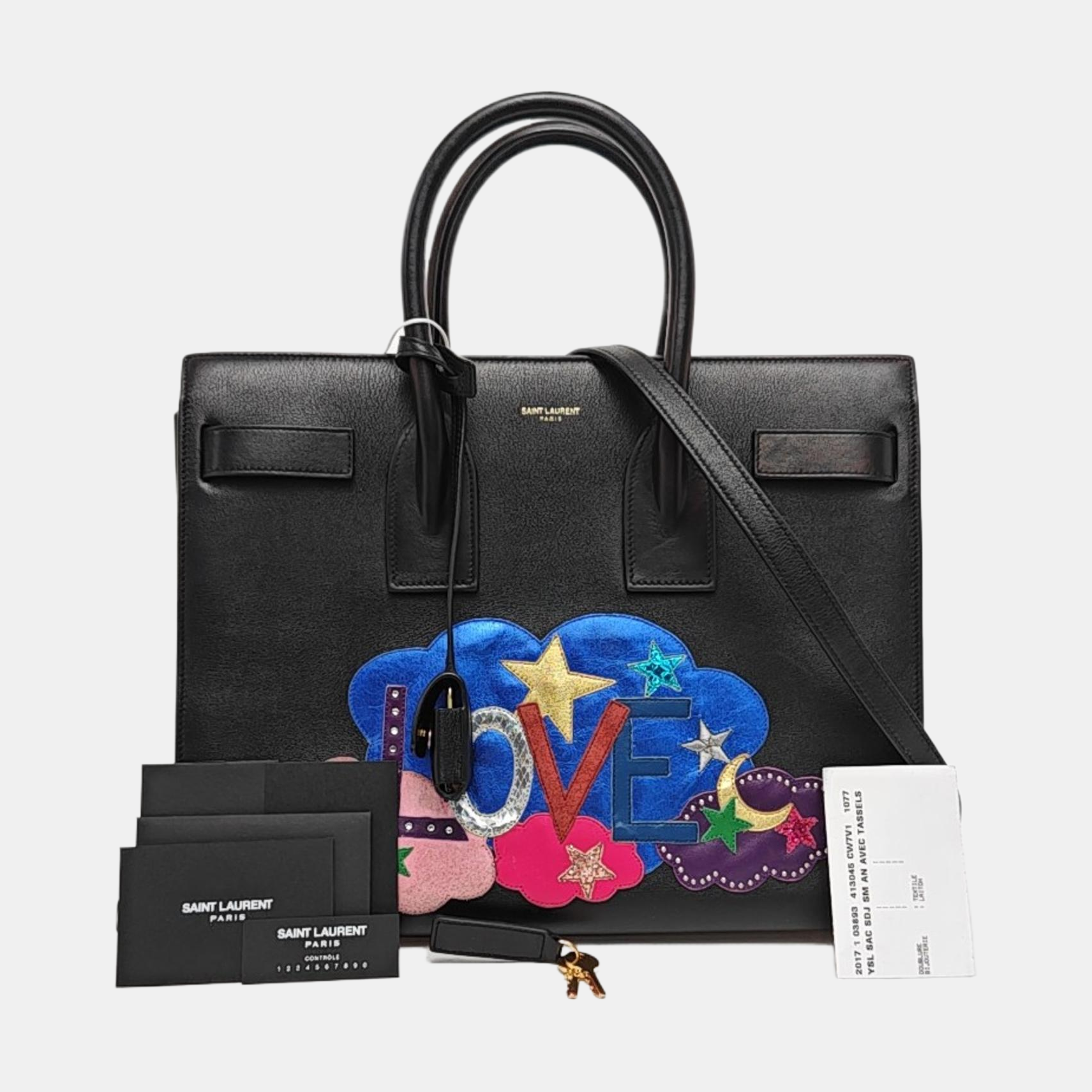 SAC DE JOUR Calfskin Black