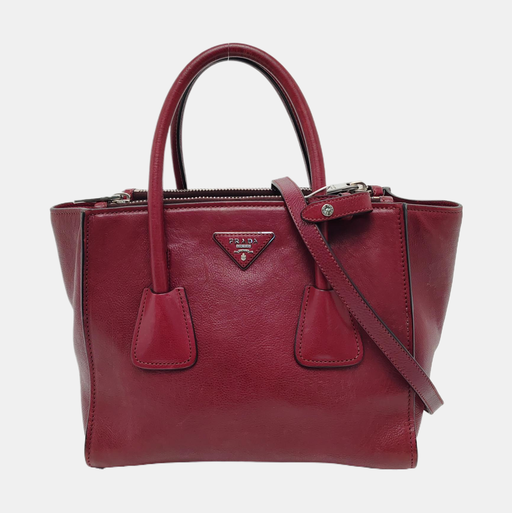 Glace Calf Calfskin Red