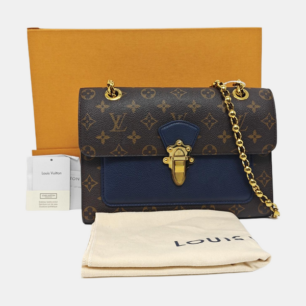 VICTOIRE Monogram Coated Canvas Brown