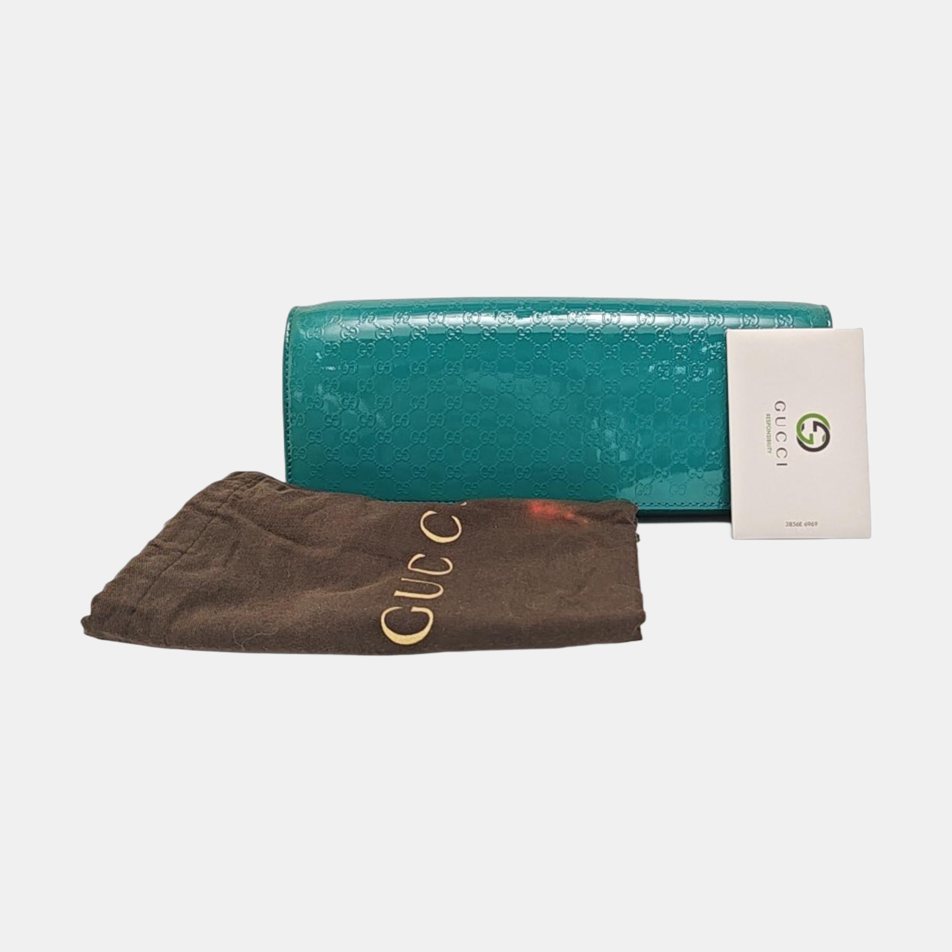 Monogram Patent Leather Blue