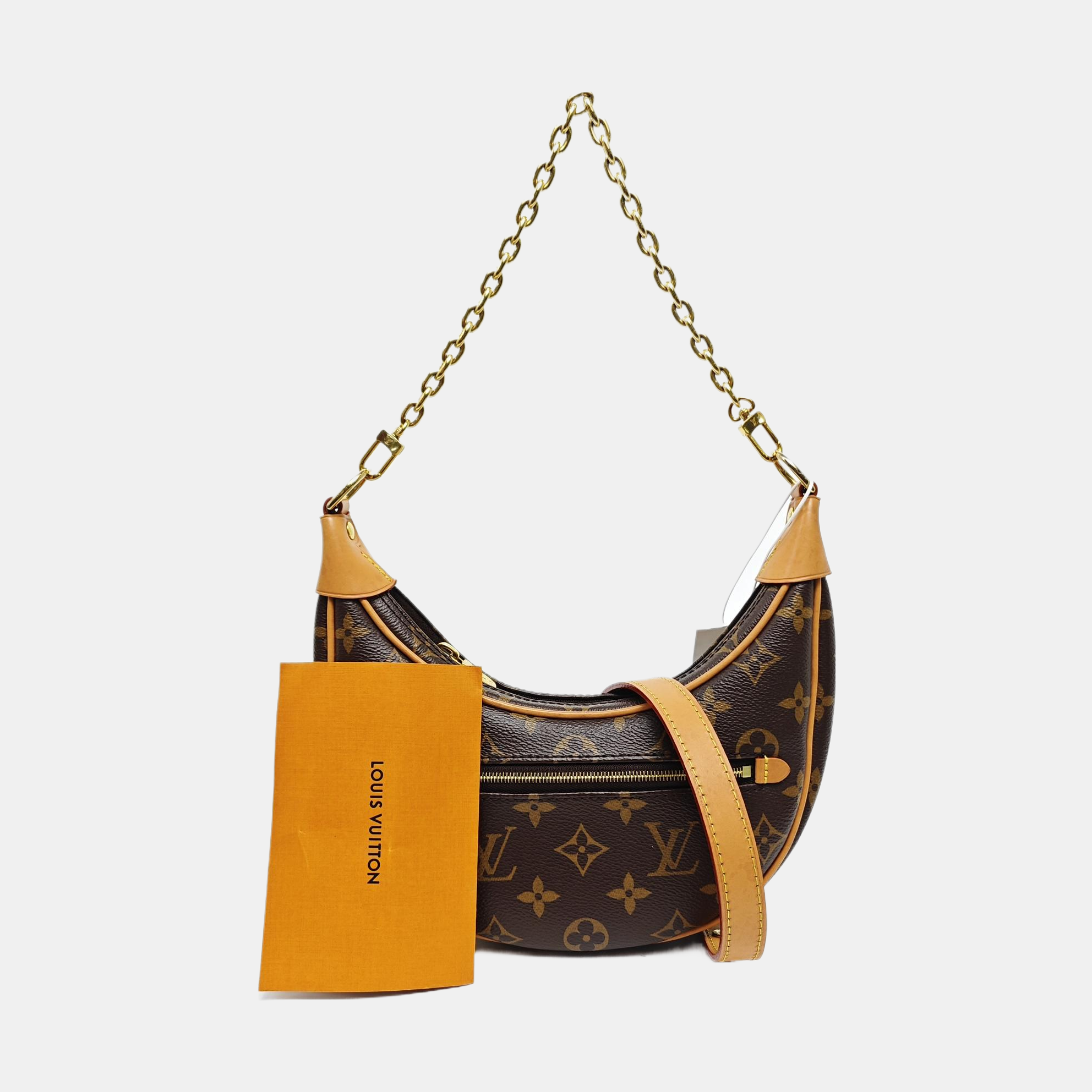 LOOP Monogram Coated Canvas Brown