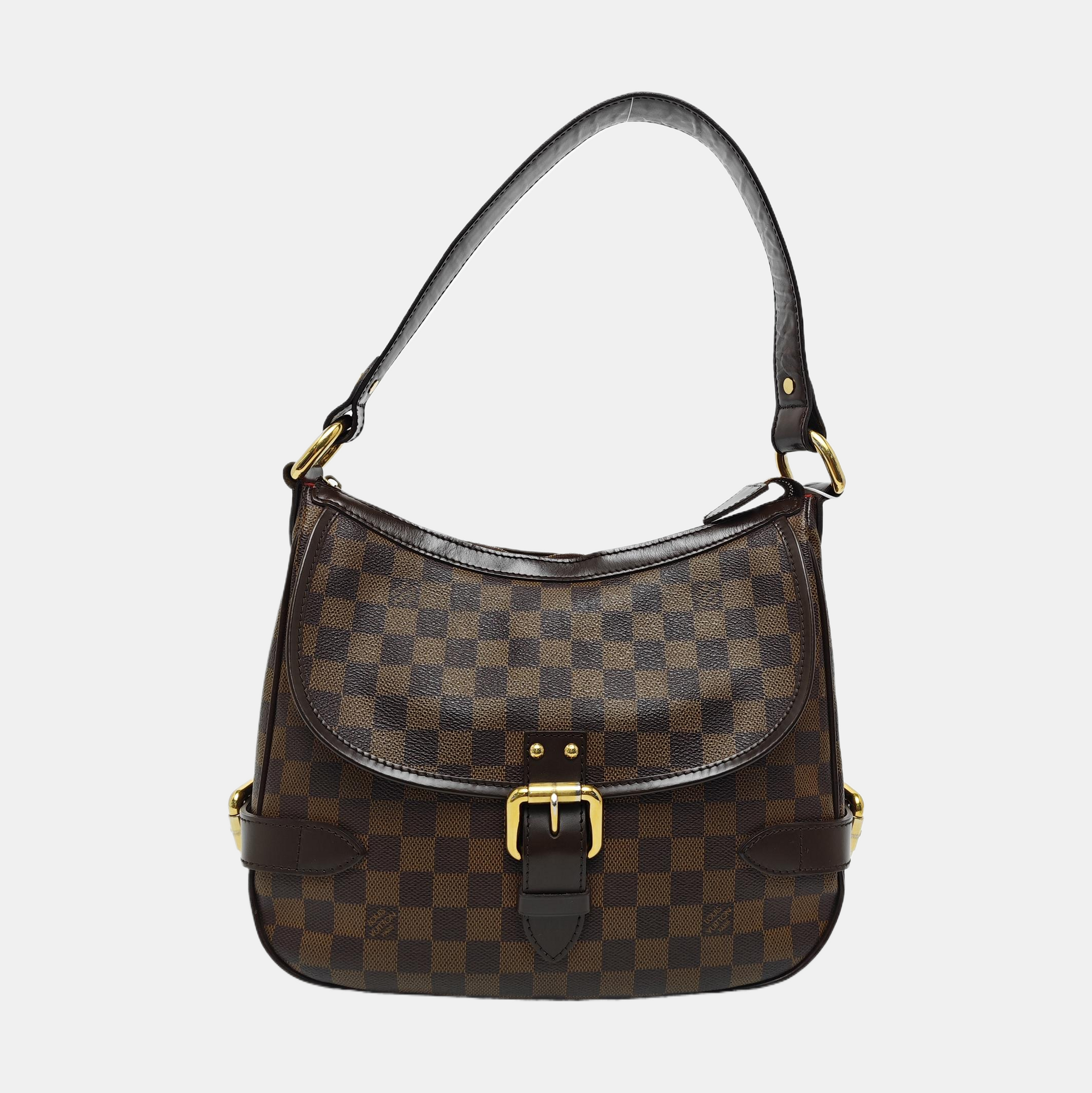 HIGHBURY Damier Ebene Coated Canvas Brown