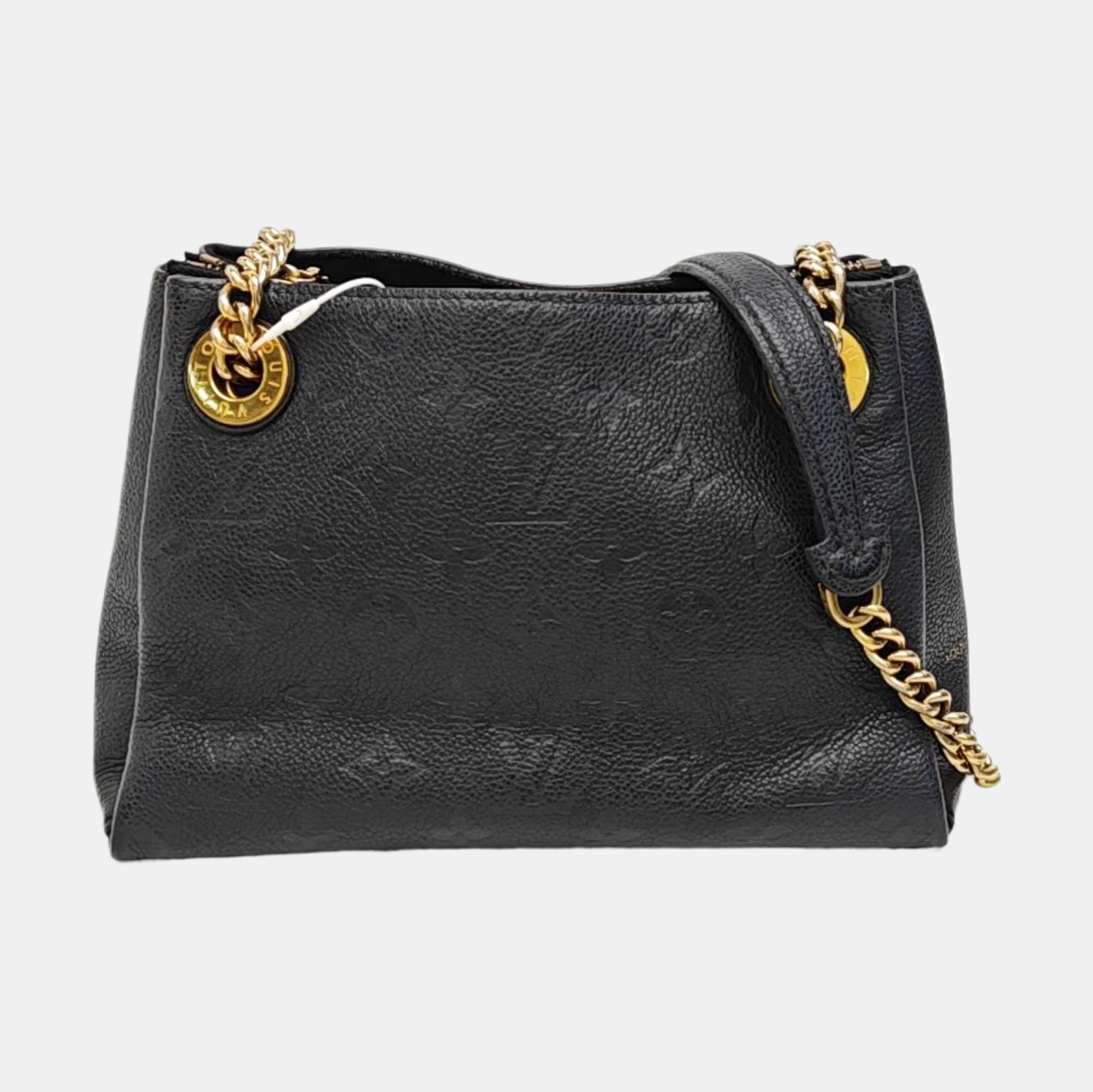 SURENE BB Monogram Calfskin Black