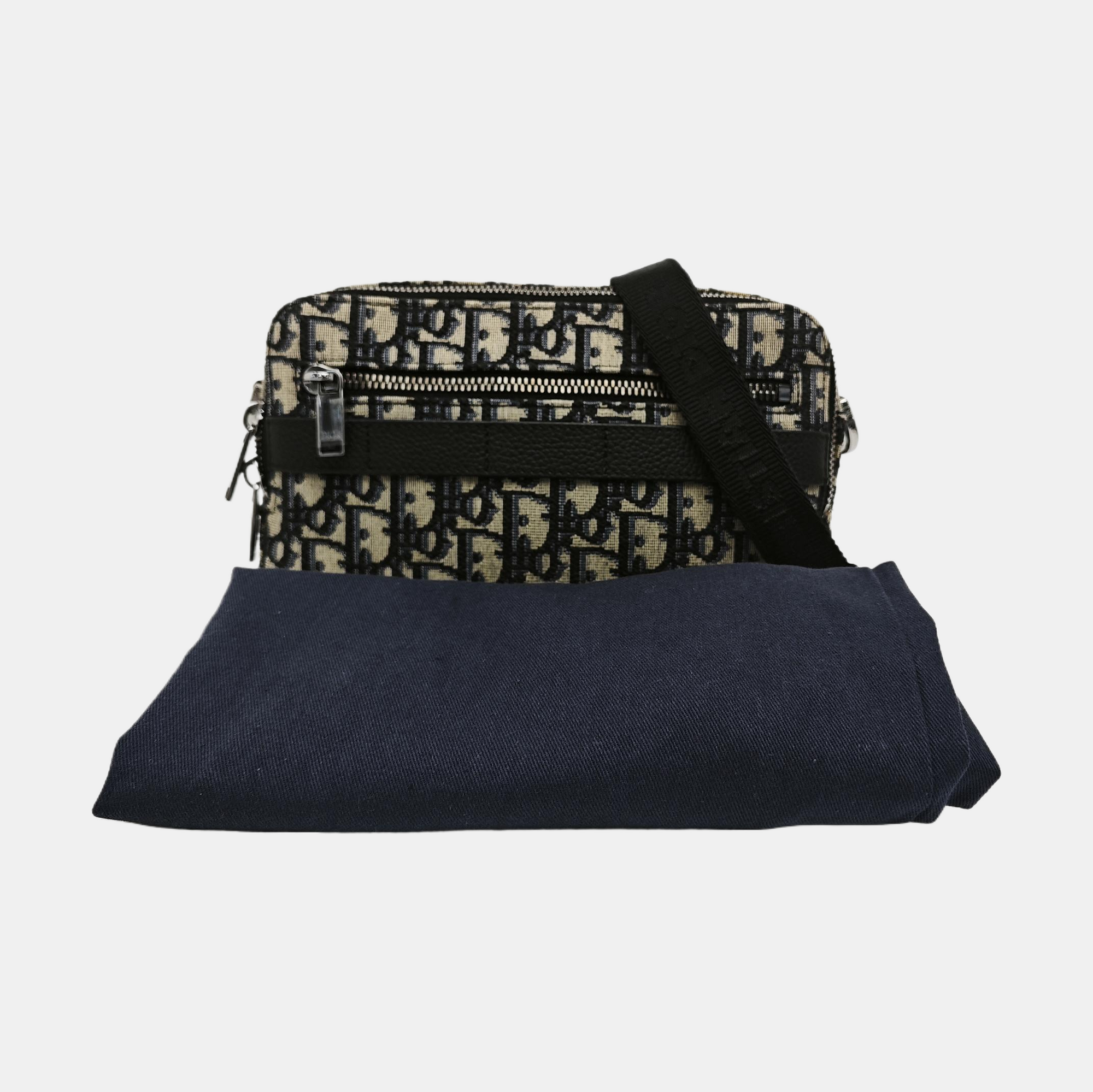 Safari Oblique Canvas Blue