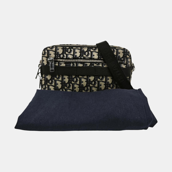 Safari Oblique Canvas Blue
