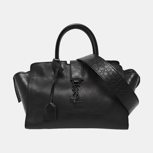 DOWNTOWN CABAS Calfskin Black