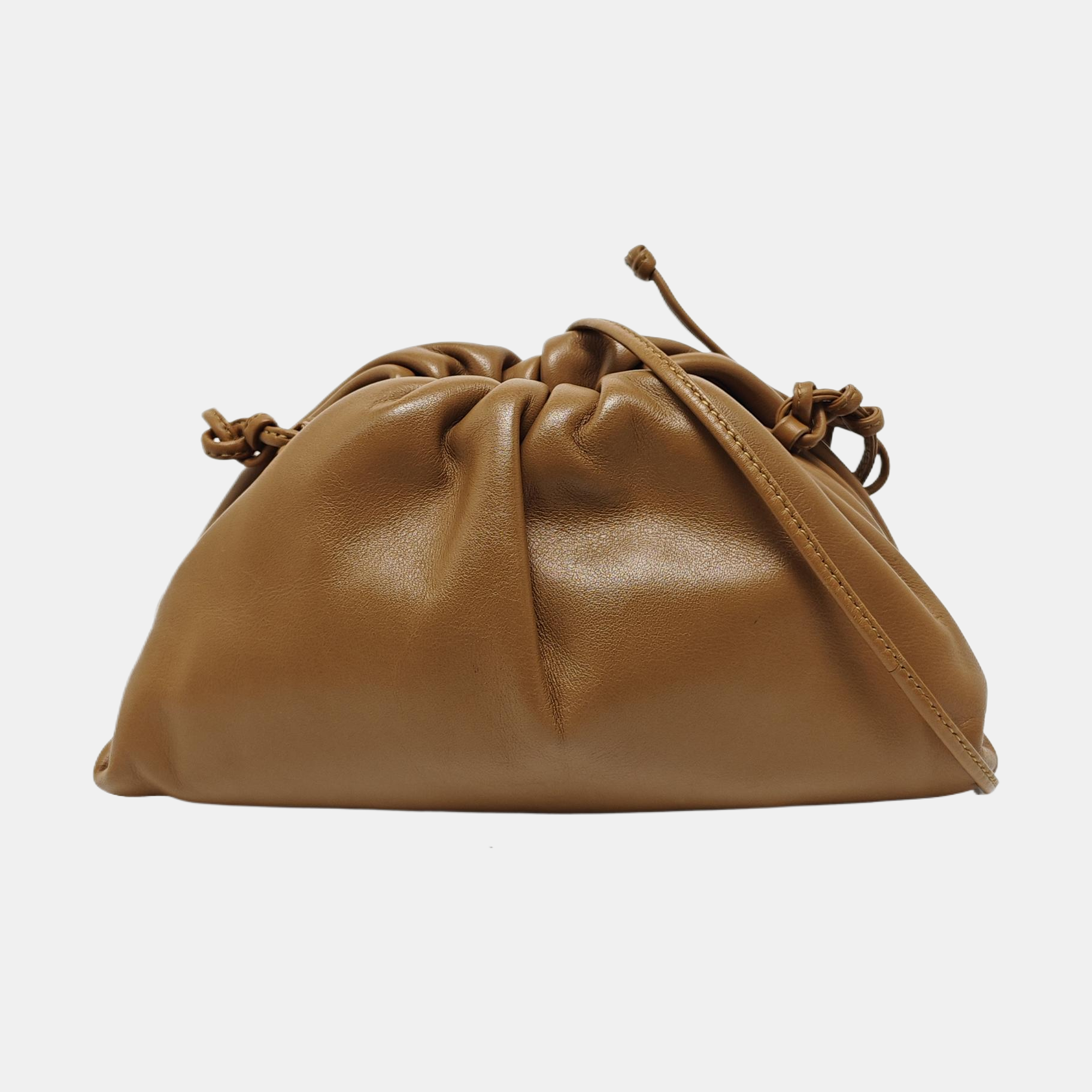 The Pouch Mini Calfskin Brown