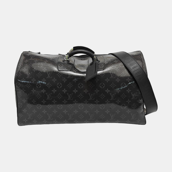 KEEPALL 50 Monogram Special Material Black