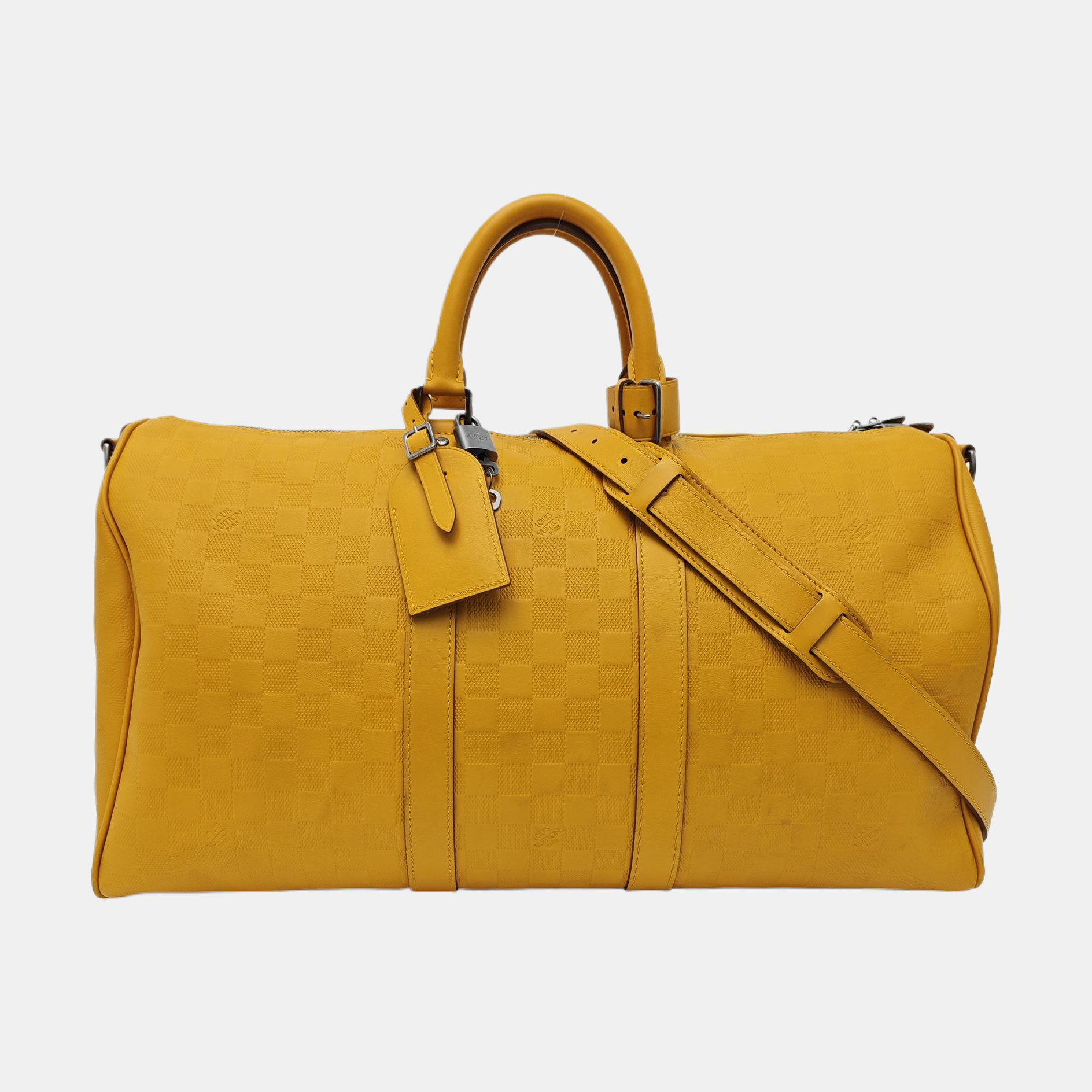KEEPALL Calfskin Yellow