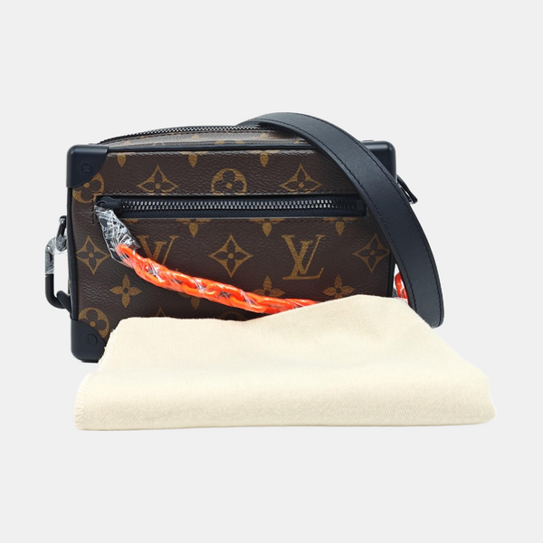SOFT TRUNK Mini Monogram Coated Canvas Brown