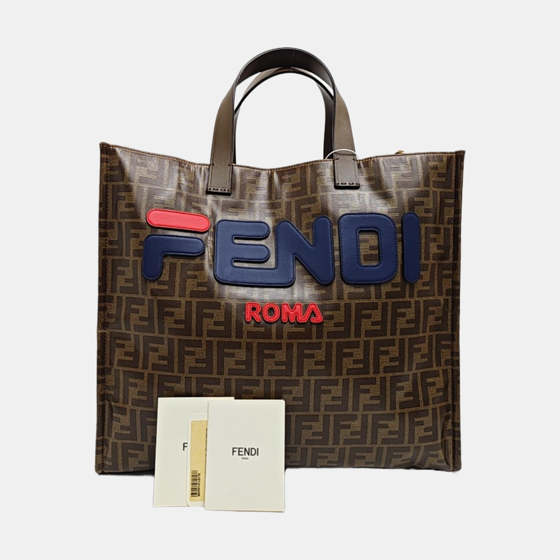 Mania Coated Canvas Brown