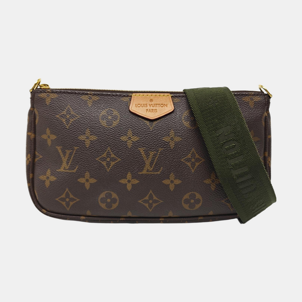 MULTI Monogram Coated Canvas Brown