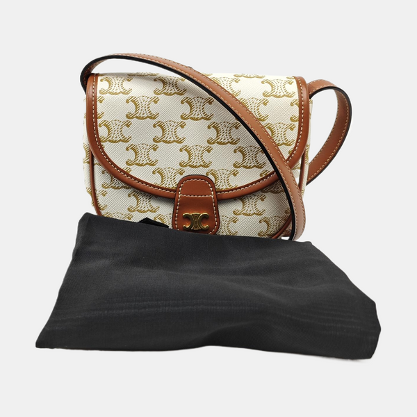 FOLCO Mini Coated Canvas White