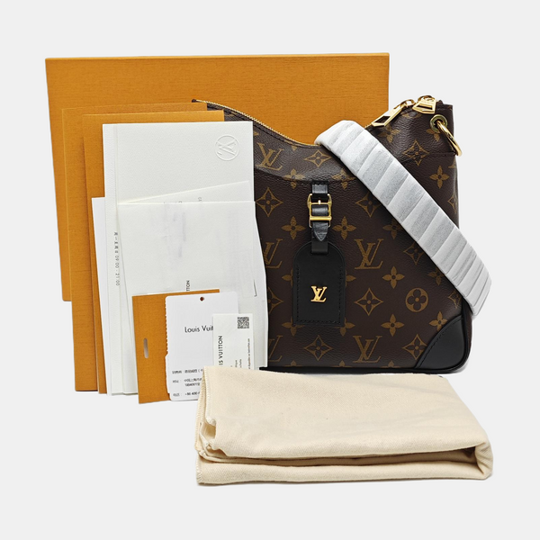 ODEON PM Monogram Coated Canvas Brown